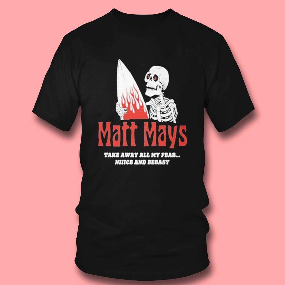 Matt Mays Take Away All My Fear Nice And Easy Skeleton Shirt