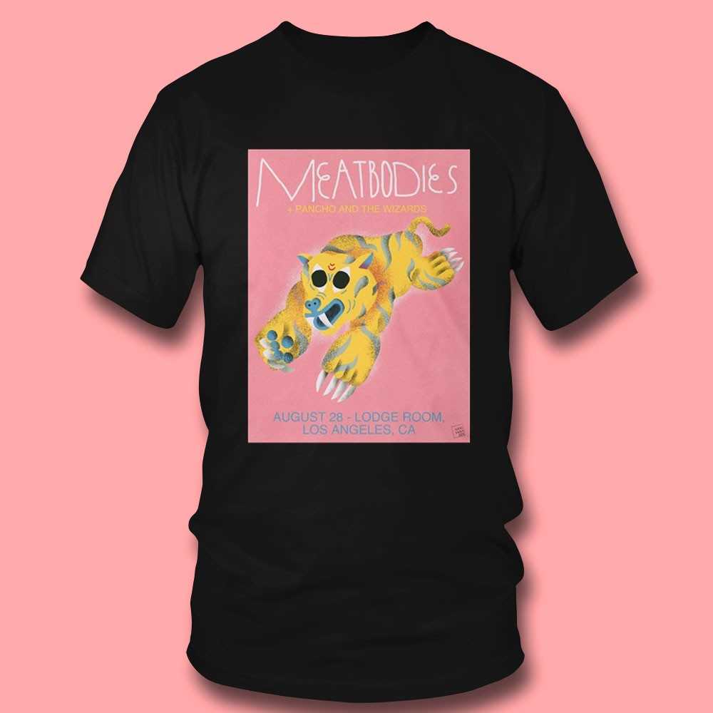 Meatbodies Lodge Room In Los Angeles Ca 8 28 2025 Shirt Meatbodies Lodge Room In Los Angeles Ca 8 28 2025 Shirt
