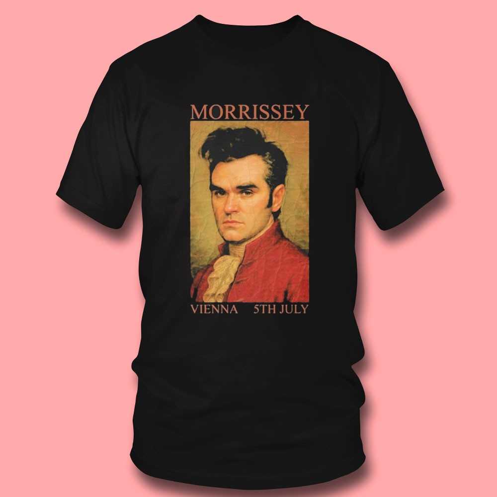 Morrissey Vienna 5th July 2025 Event Shirt Morrissey Vienna 5th July 2025 Event Shirt