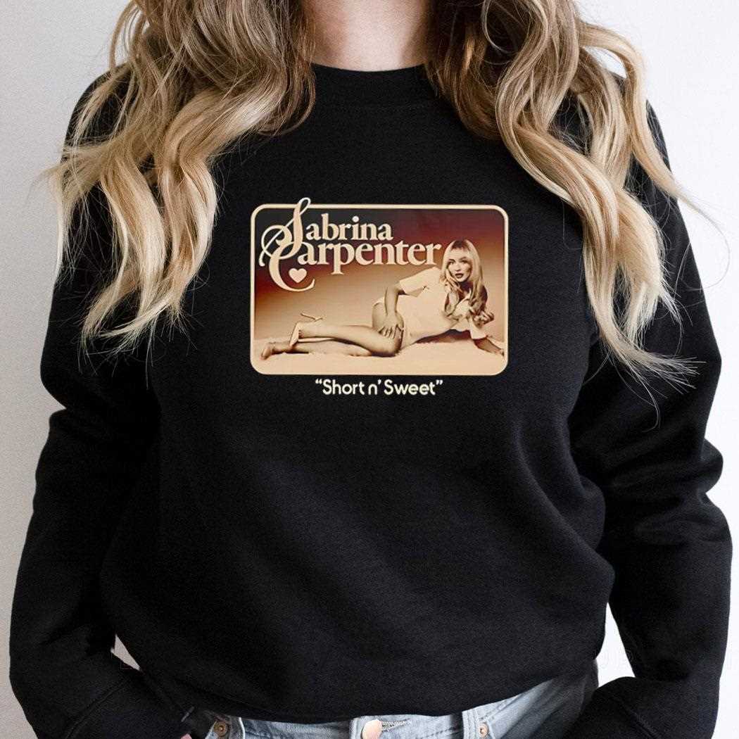 Official Sabrina Carpenter Short N Sweet Shirt Official Sabrina Carpenter Short N Sweet Shirt