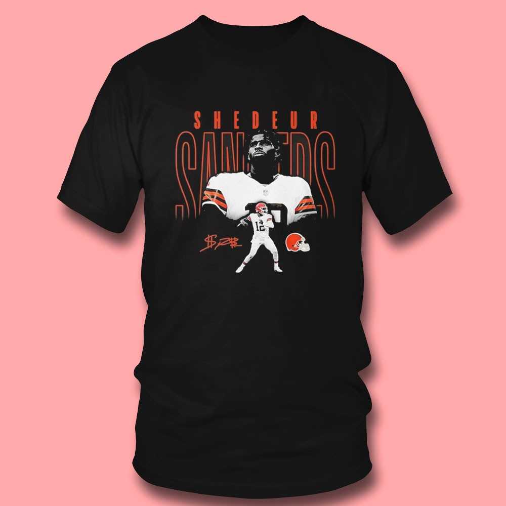 Shedeur Sanders Cleveland Browns Black Humble Shadow Player Shirt