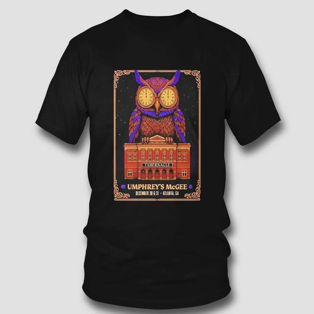 Umphreys Mcgee Dec 30 31 2025 Atlanta Ga Tour Shirt