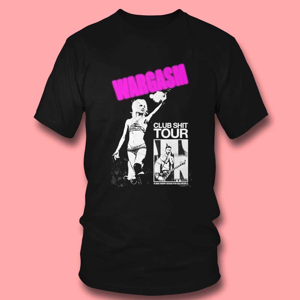 Wargasm The Club Shit Tour 2024 Shirt