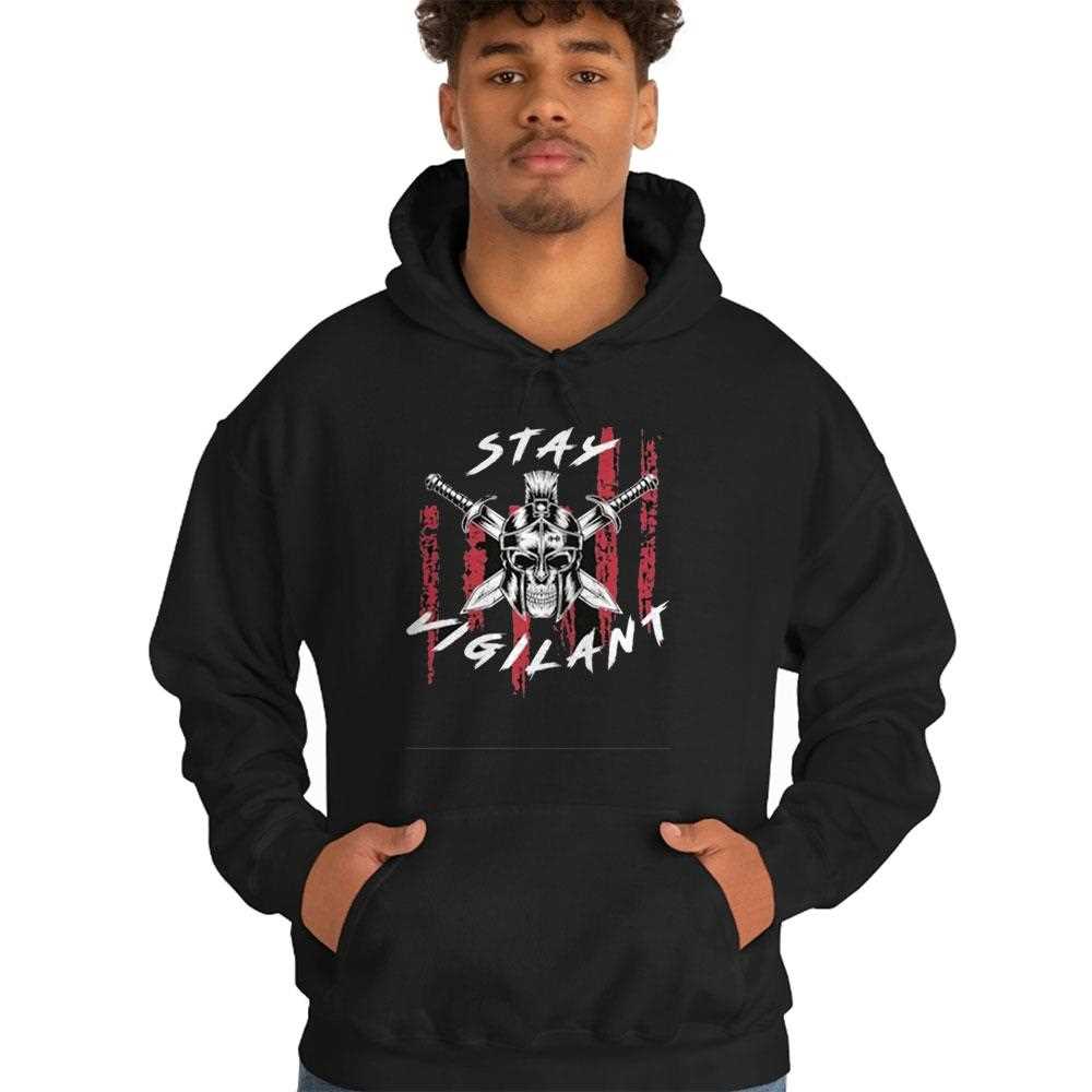 Stay Vigilant Skull Swords Shirt Stay Vigilant Skull Swords Shirt