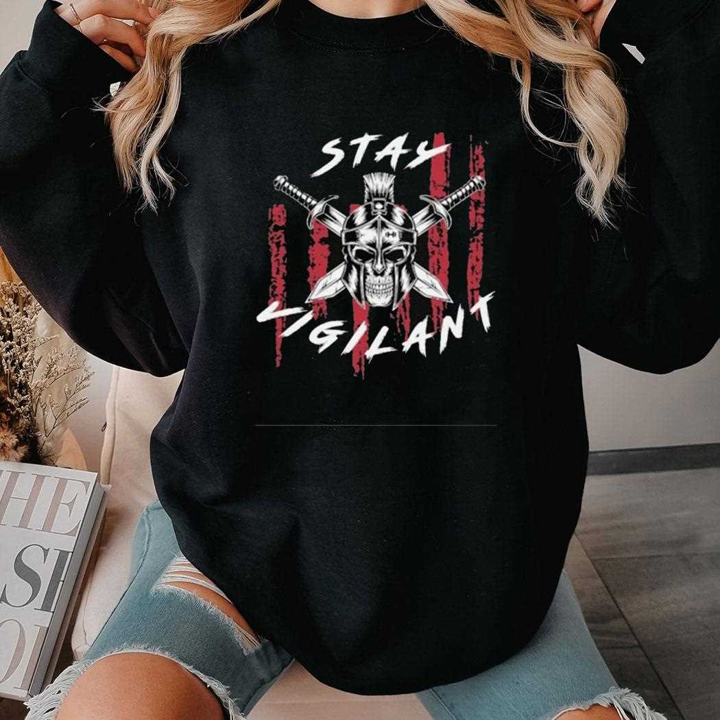 Stay Vigilant Skull Swords Shirt Stay Vigilant Skull Swords Shirt