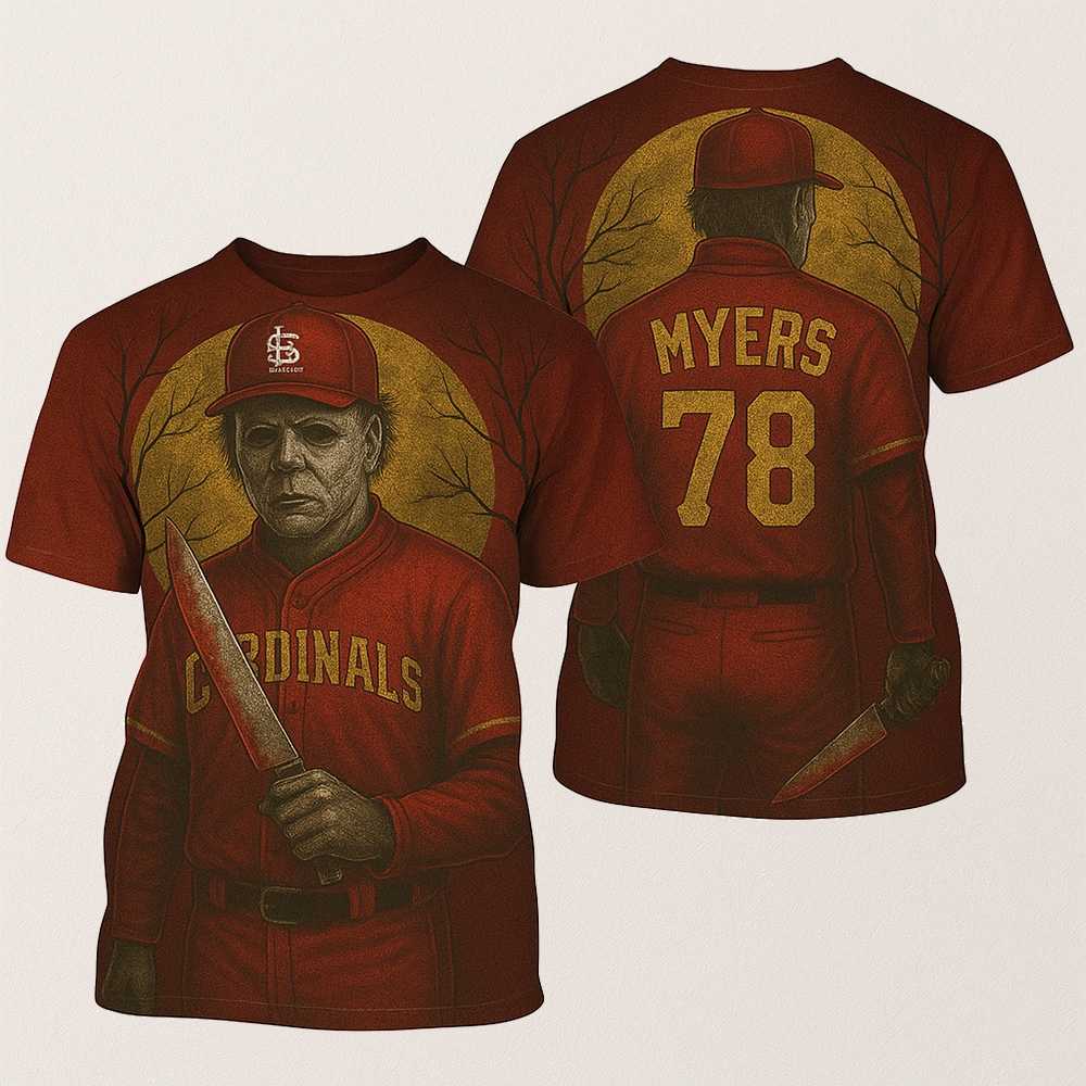 Michael Myers Oakland Athletics 2025 Halloween Shirt