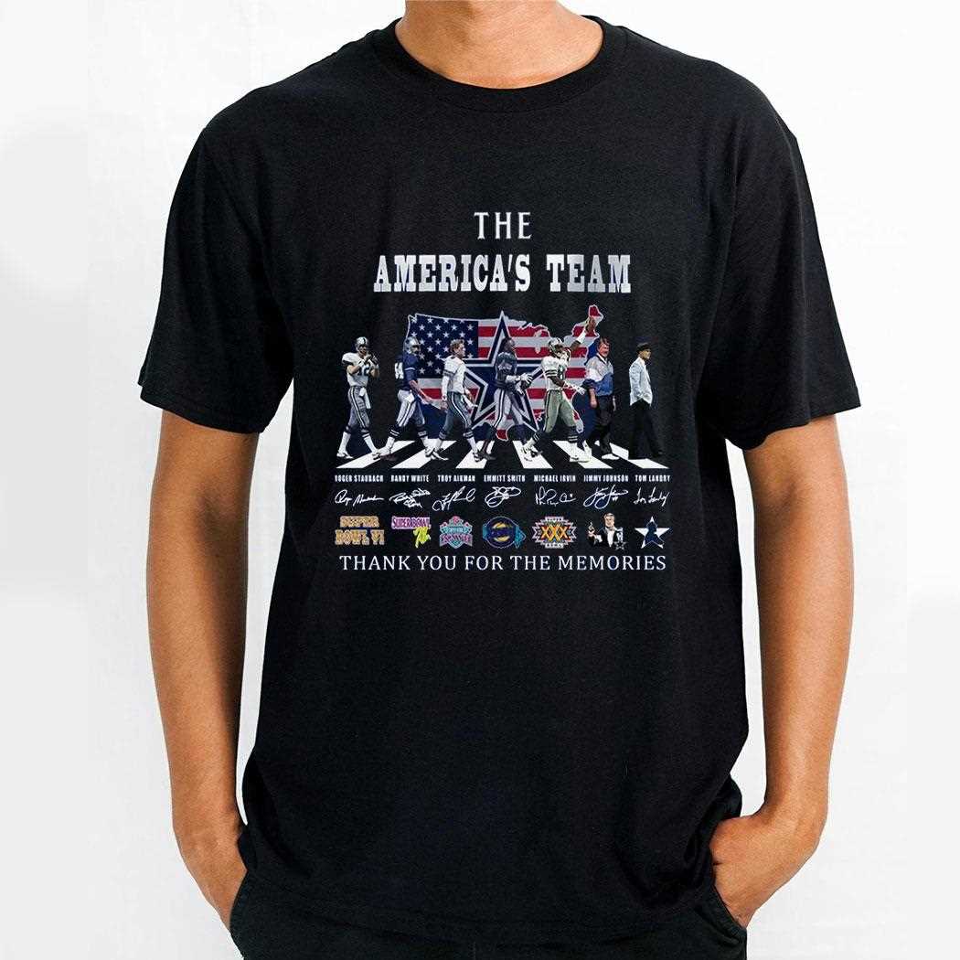 America’s Team Dallas Cowboys Legends Walk Tee America’s Team Dallas Cowboys Legends Walk Tee