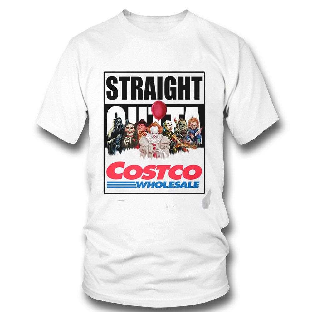 Straight Outta Costco Wholesale Horror Crew Tee