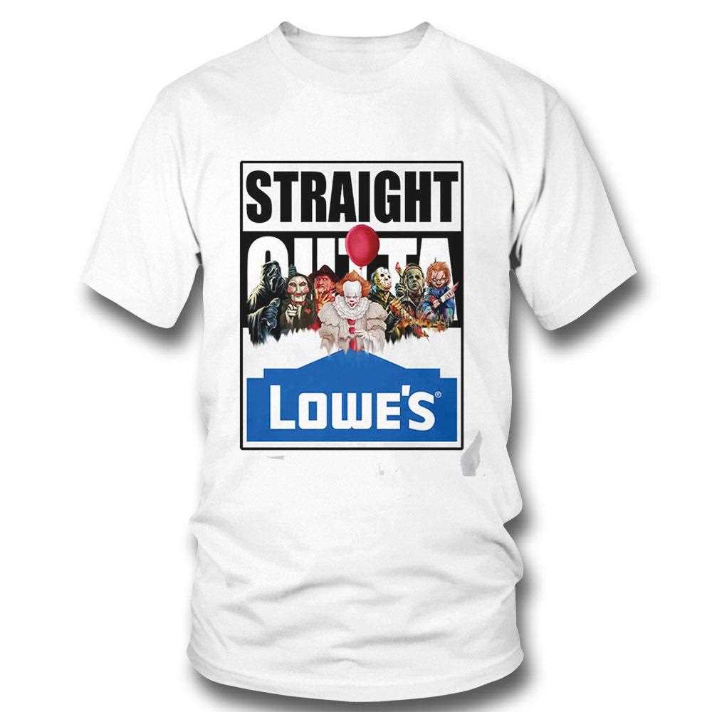 Straight Outta Lowe’s Home Improvement Horror Crew Shirt