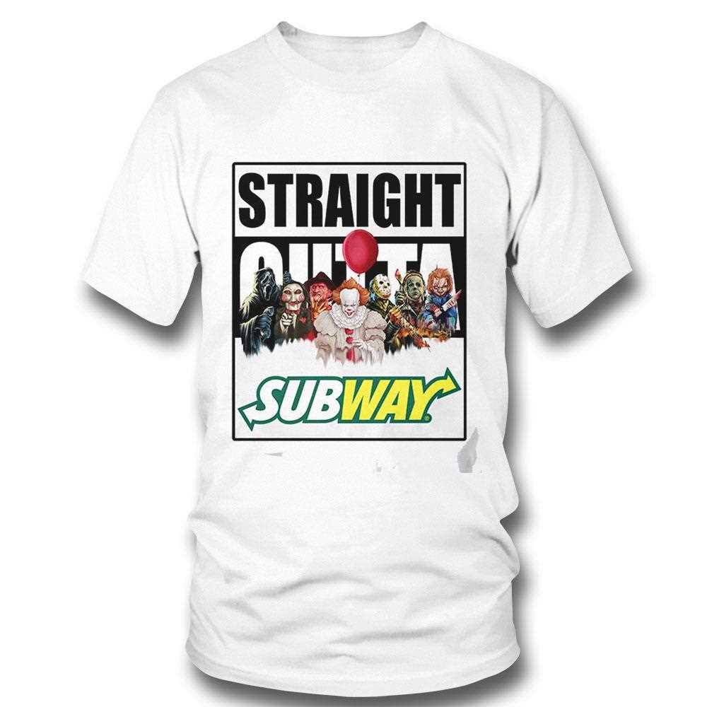 Straight Outta Subway Scary Crew Shirt