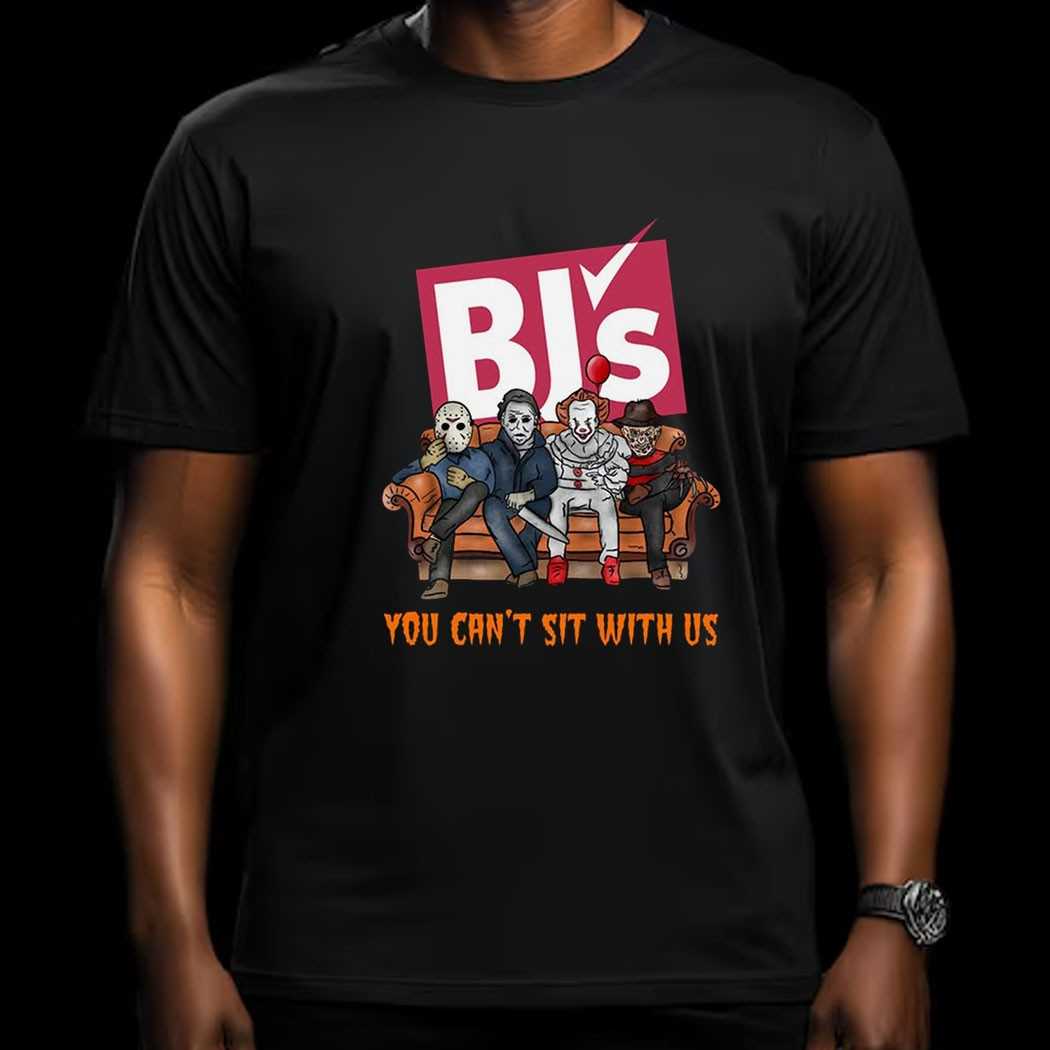 Bj’s You Can’t Sit With Us Horror Halloween Shirt Bj’s You Can’t Sit With Us Horror Halloween Shirt
