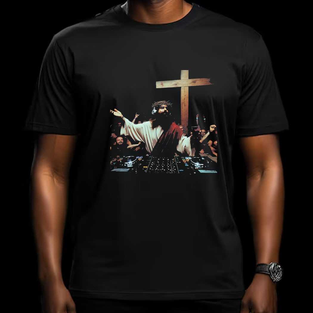 Dj Jesus Party Messiah T-shirt