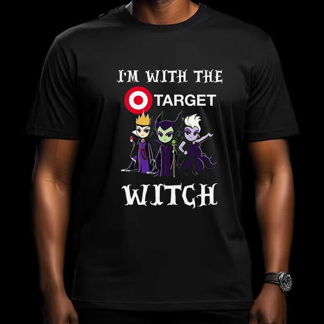 I’m With The Target Witch Villains Halloween Shirt