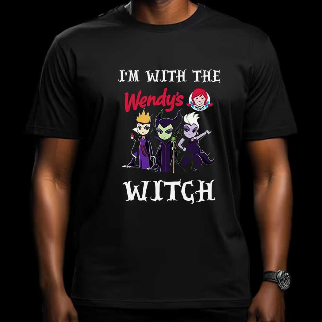 I’m With The Wendy’s Witch Villains Halloween Shirt