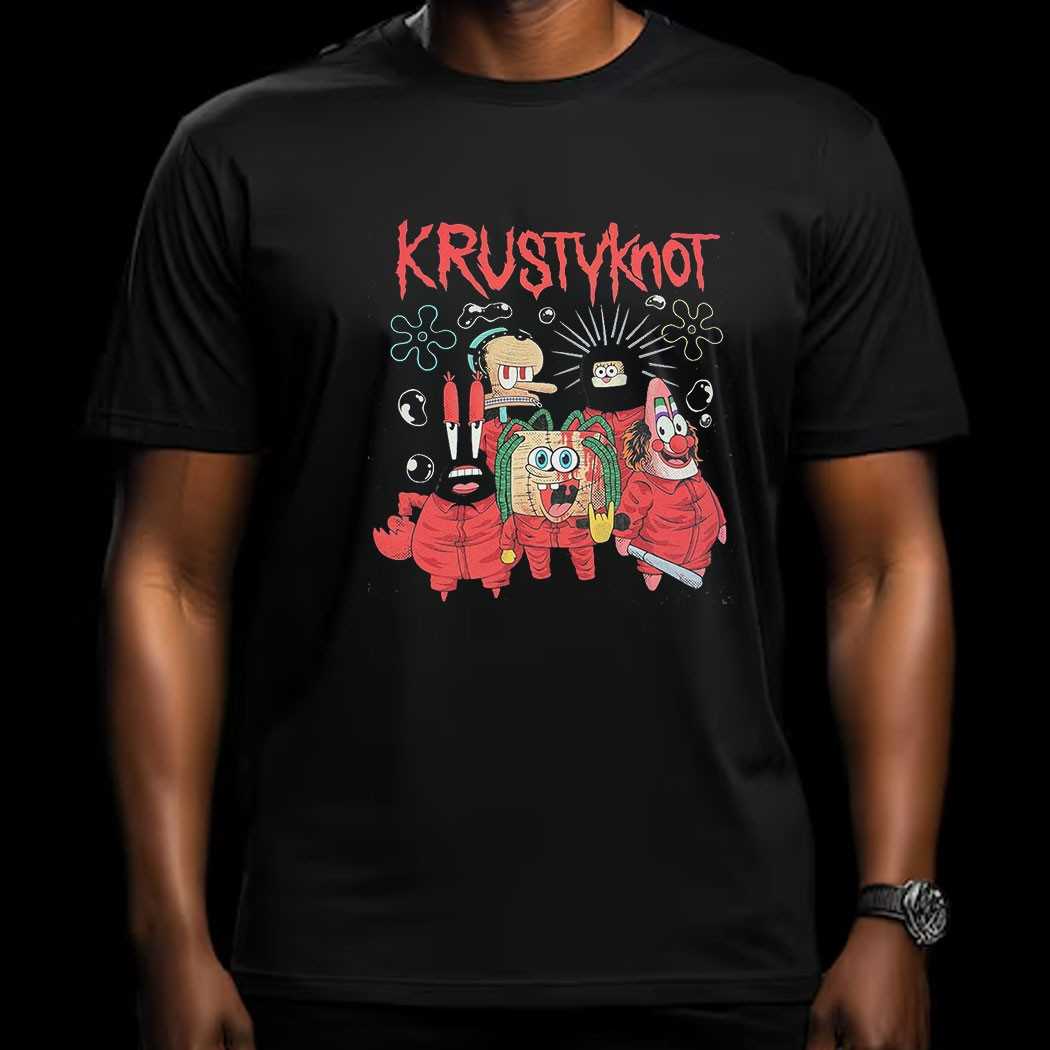 Krusty Knot Spongebob Gang Tee