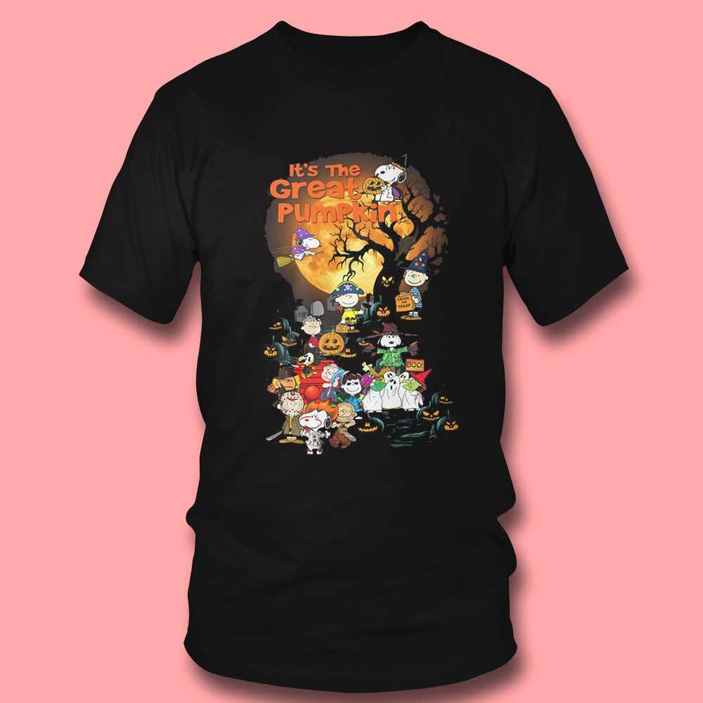 Great Pumpkin Halloween Peanuts Gang Tee