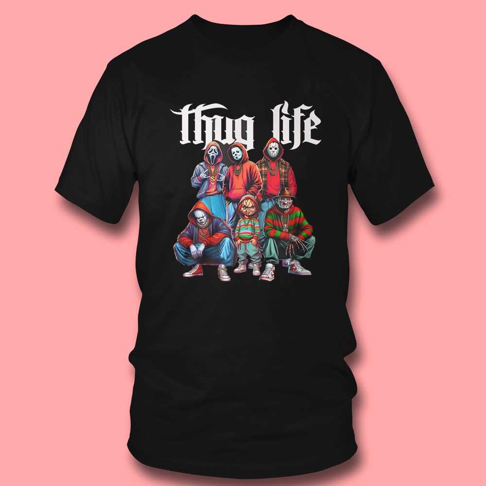 Horror Icons Thug Life Tee