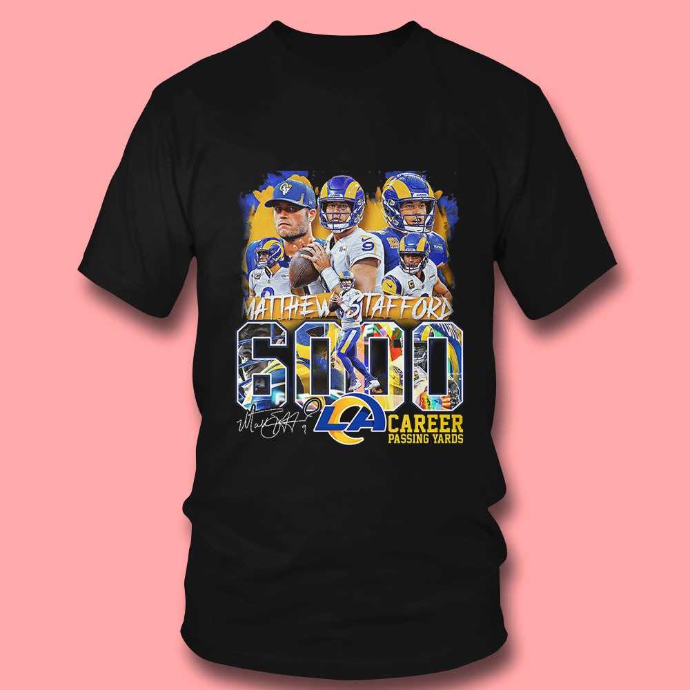 Matthew Stafford 50000 Career Passing Yards Shirt