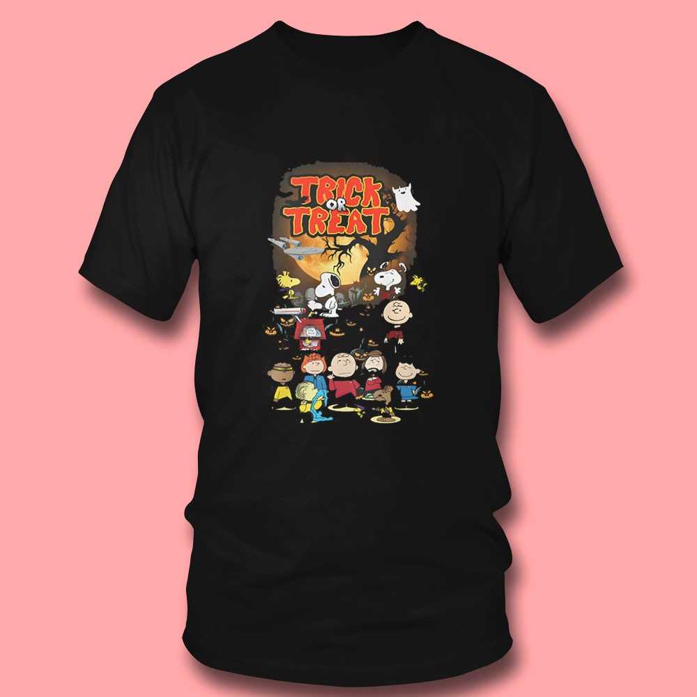 Peanuts Halloween Trick Or Treat T-shirt