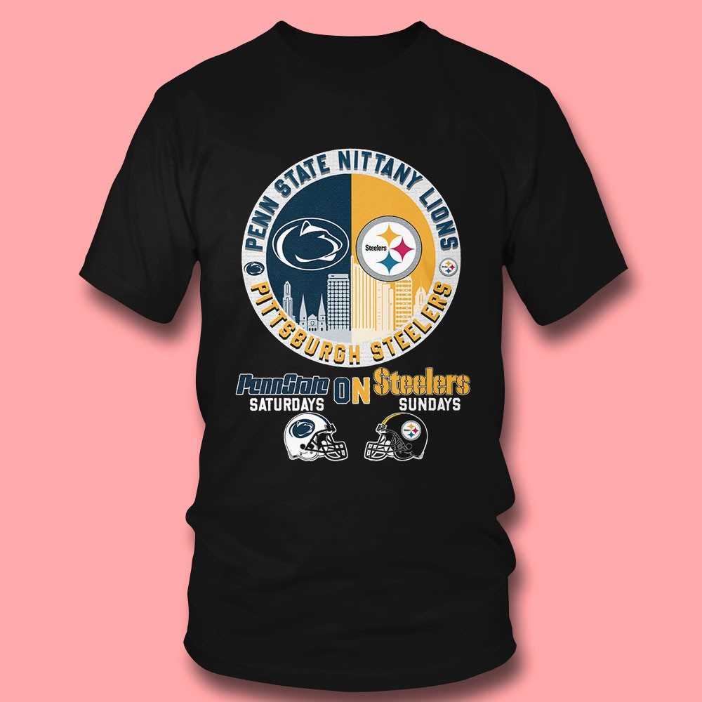 Penn State Nittany Lions On Pittsburgh Steelers Shirt