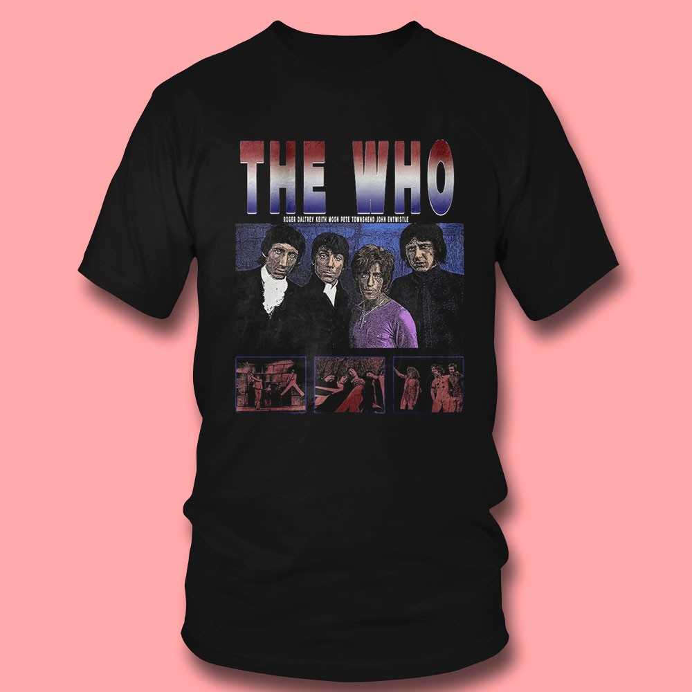 The Who Band Members Vintage T-shirt The Who Band Members Vintage T-shirt