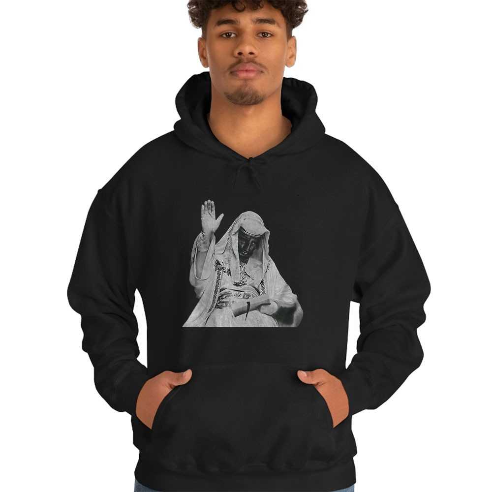 Desert Figure Black & White Art T-shirt Desert Figure Black & White Art T-shirt
