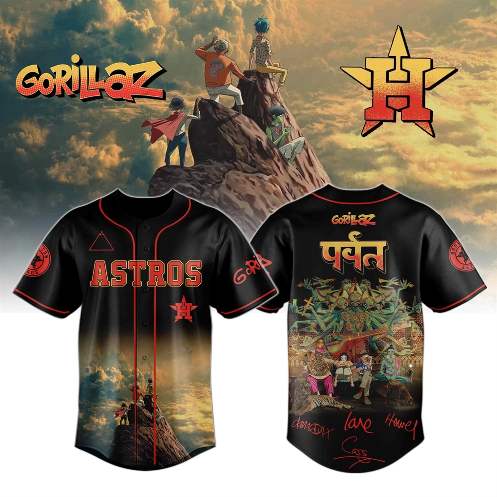 Houston Astros X Urban Gorillaz Limited Edition Jersey Houston Astros X Urban Gorillaz Limited Edition Jersey
