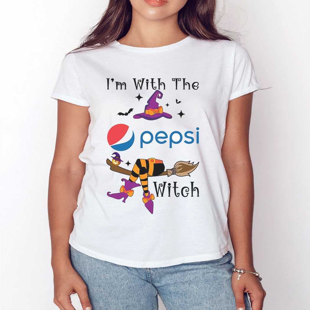 I’m With The Pepsi Witch Halloween Shirt