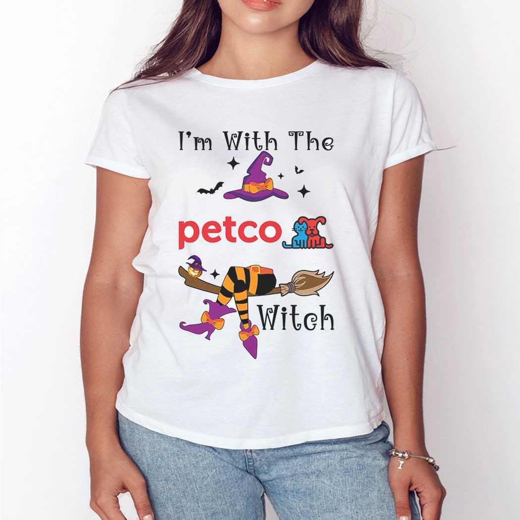 I’m With The Petco Witch Halloween Shirt