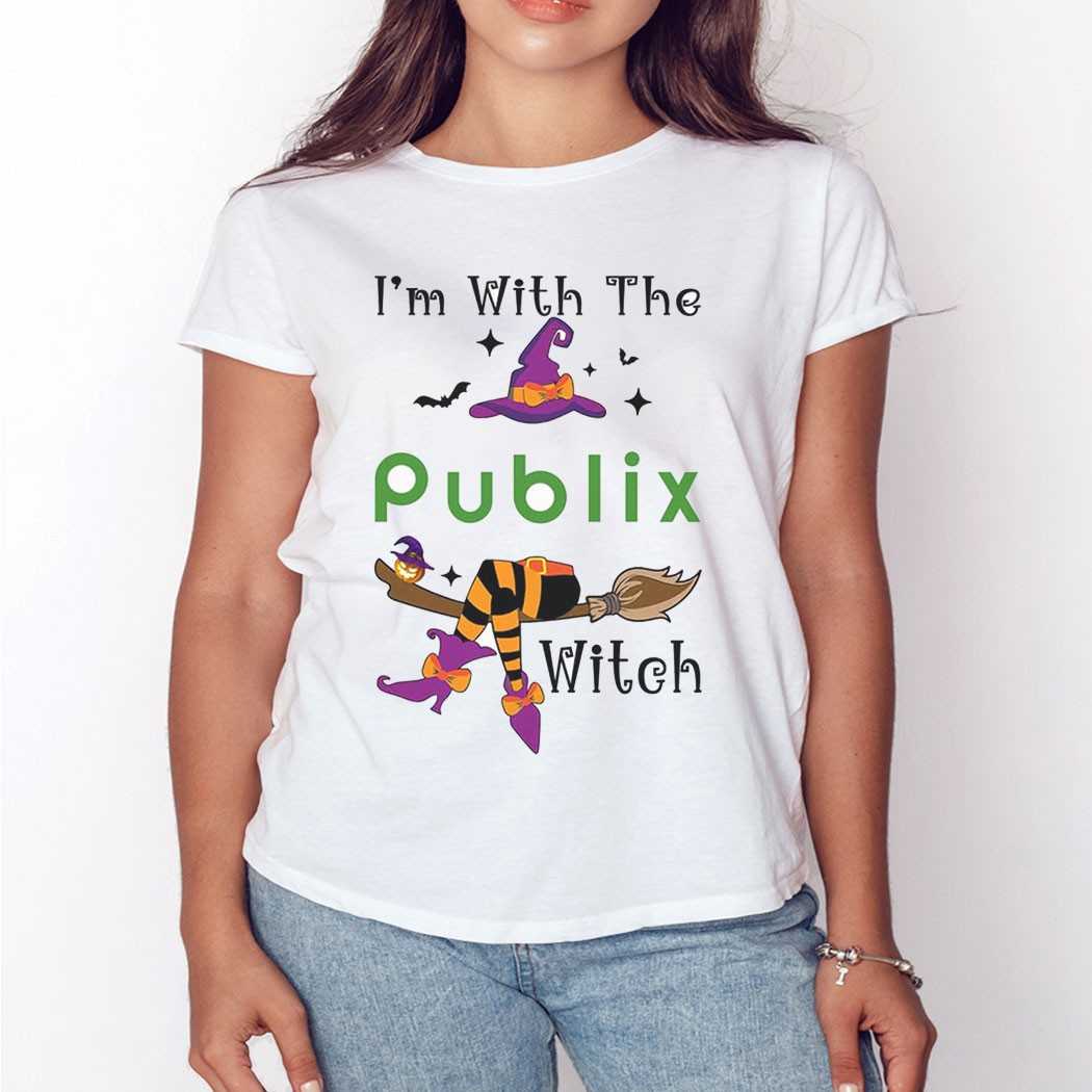 I’m With The Publix Witch Halloween Shirt