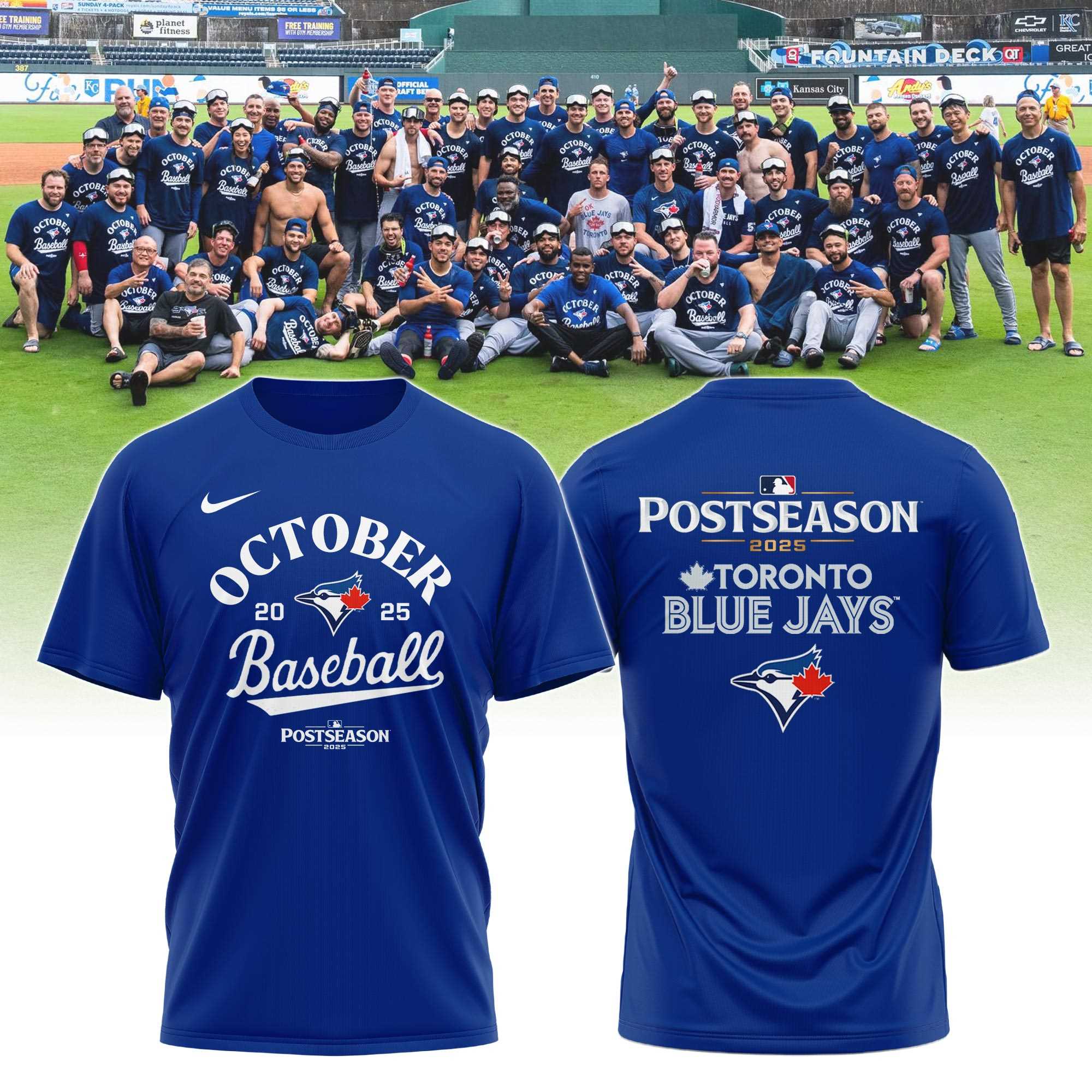 Toronto Blue Jays Postseason 2025 Built For Fall Shirt