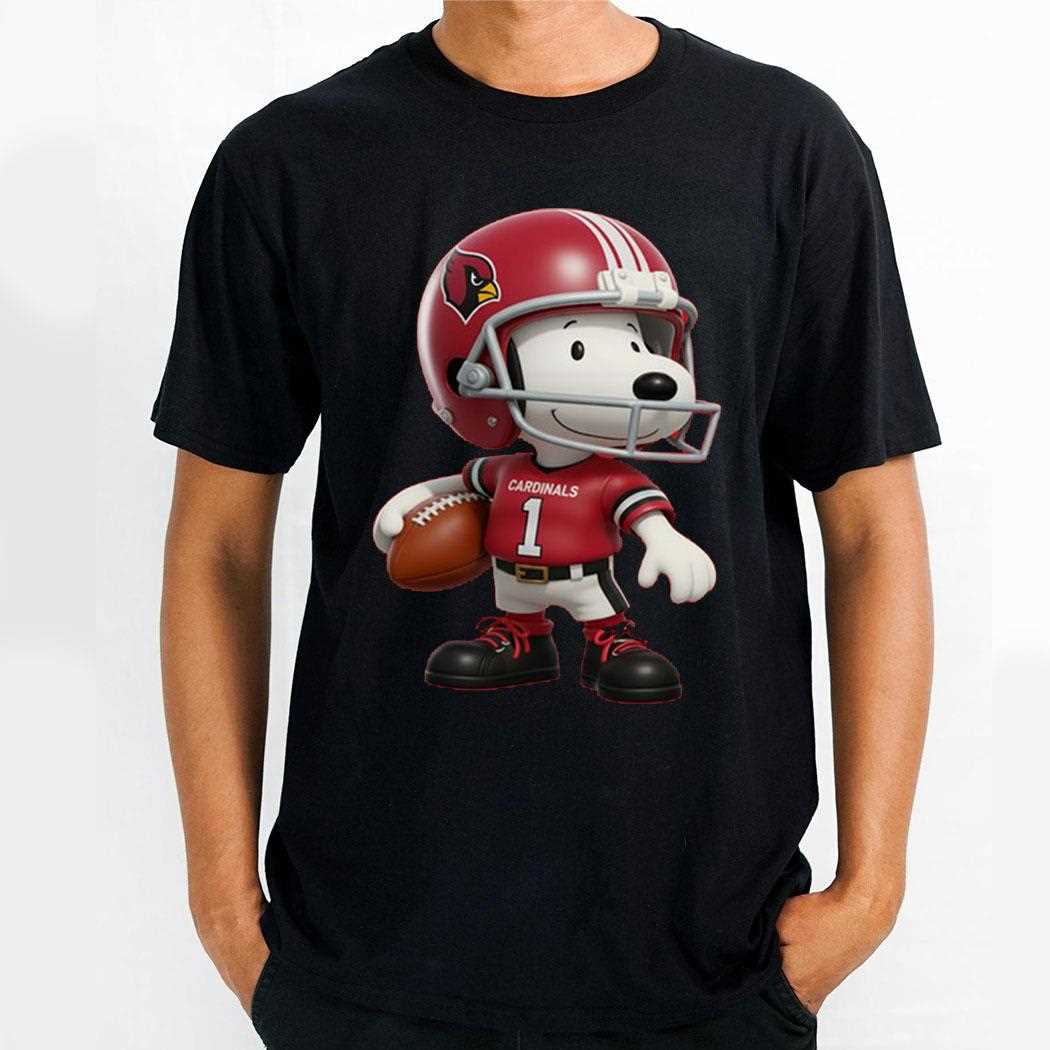 Arizona Cardinals Snoopy Football Sweatshirt