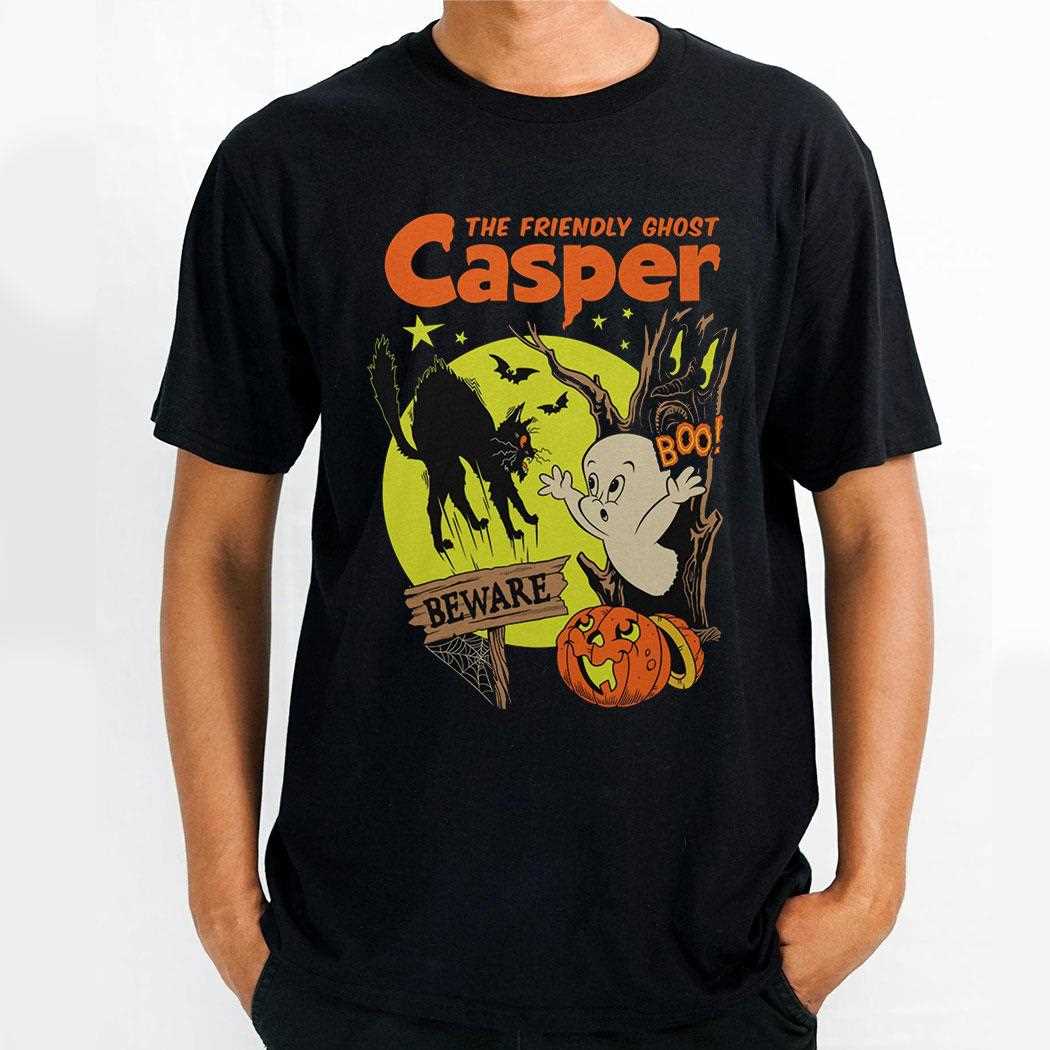 Casper The Friendly Ghost Halloween T-shirt