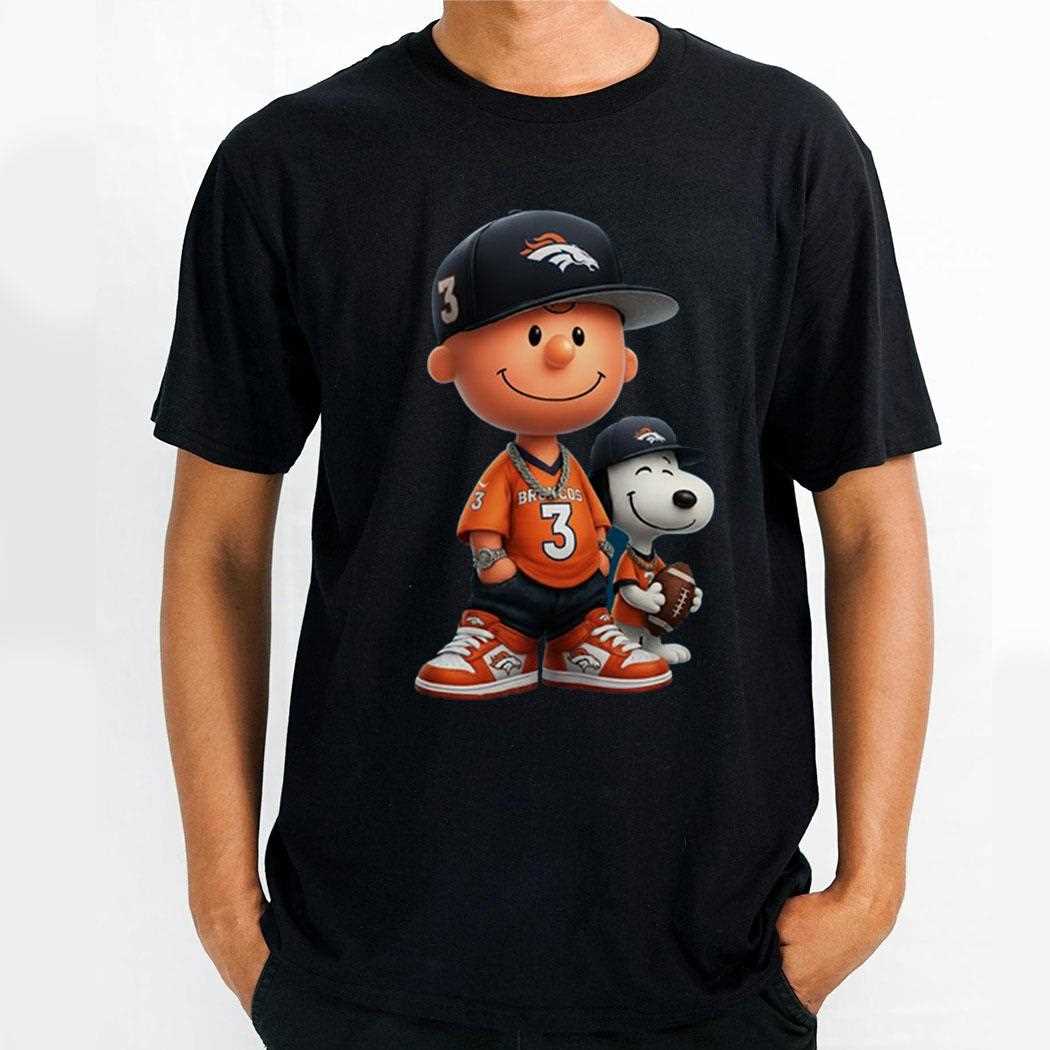 Denver Broncos Charlie Brown And Snoopy Shirt