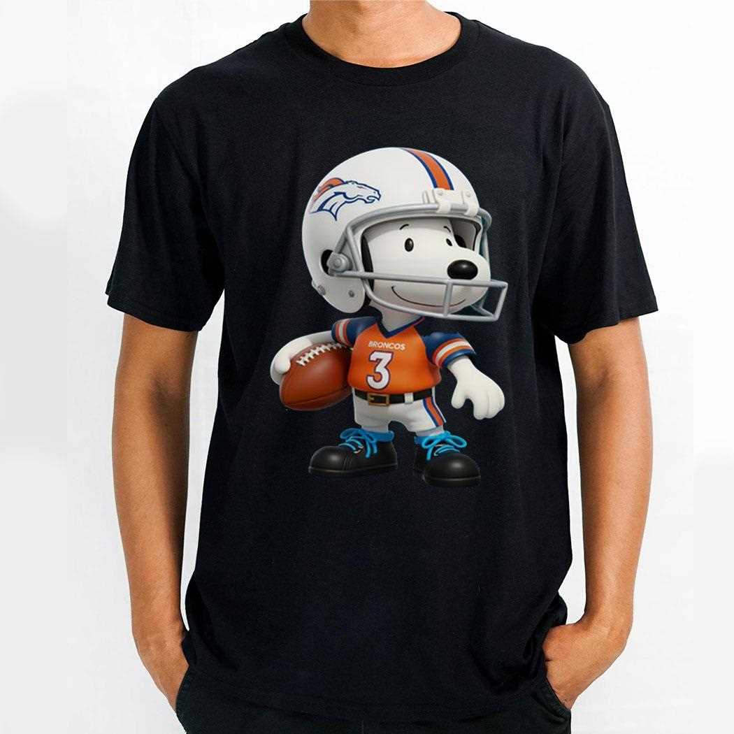 Denver Broncos Snoopy Football Sweatshirt