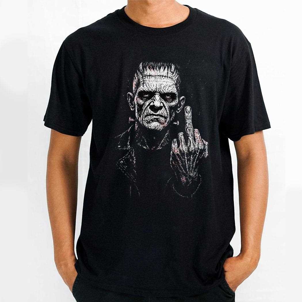 Frankenstein’s Middle Finger T-shirt