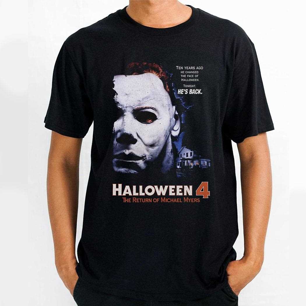 Halloween 4 The Return Of Michael Myers T-shirt