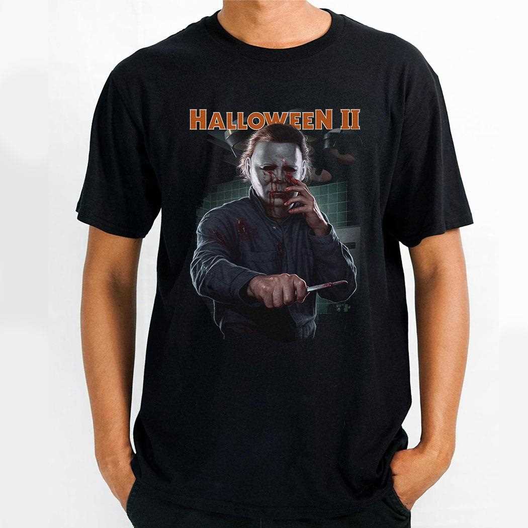 Halloween Ii Bloody Michael Myers Shirt