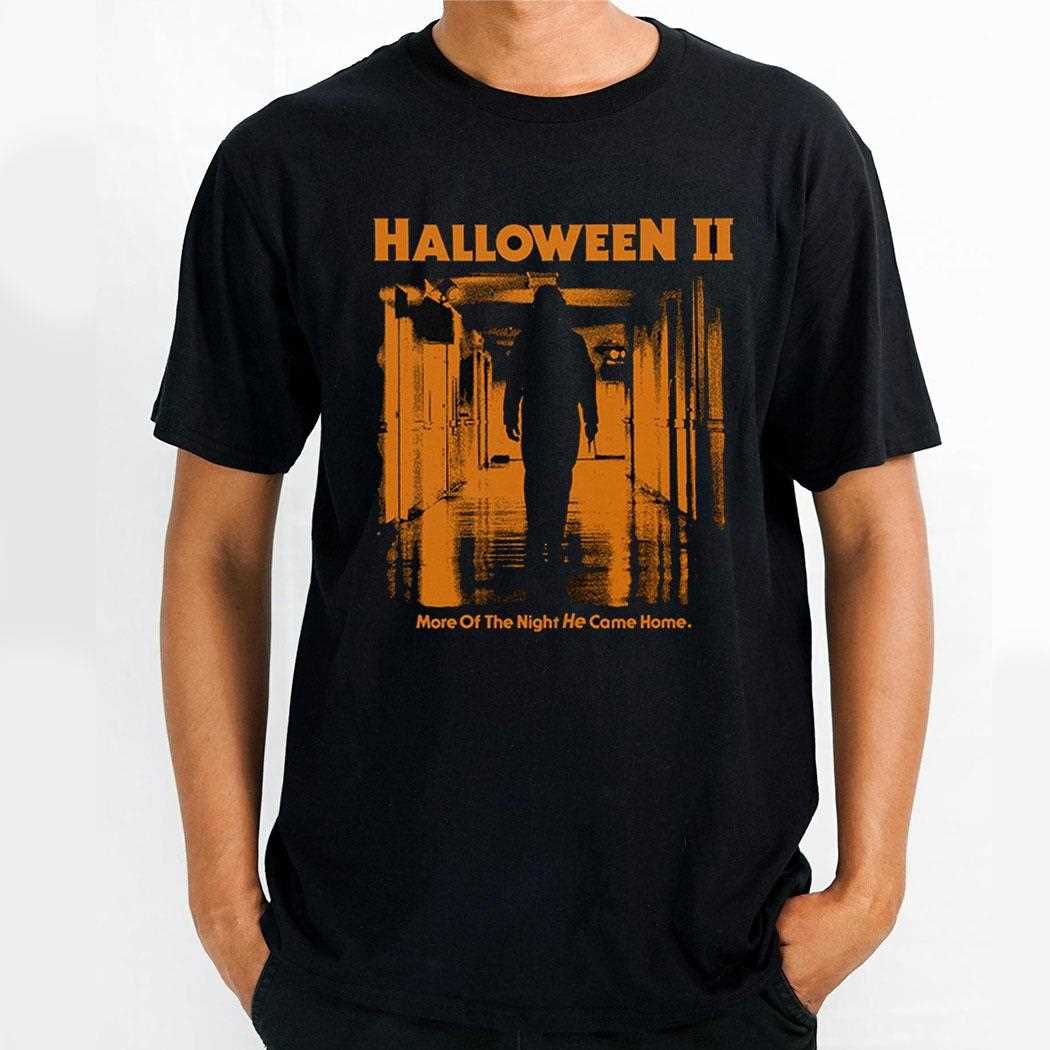 Halloween Ii Michael Myers Hospital Hallway More Of The Night He Came Home Tee