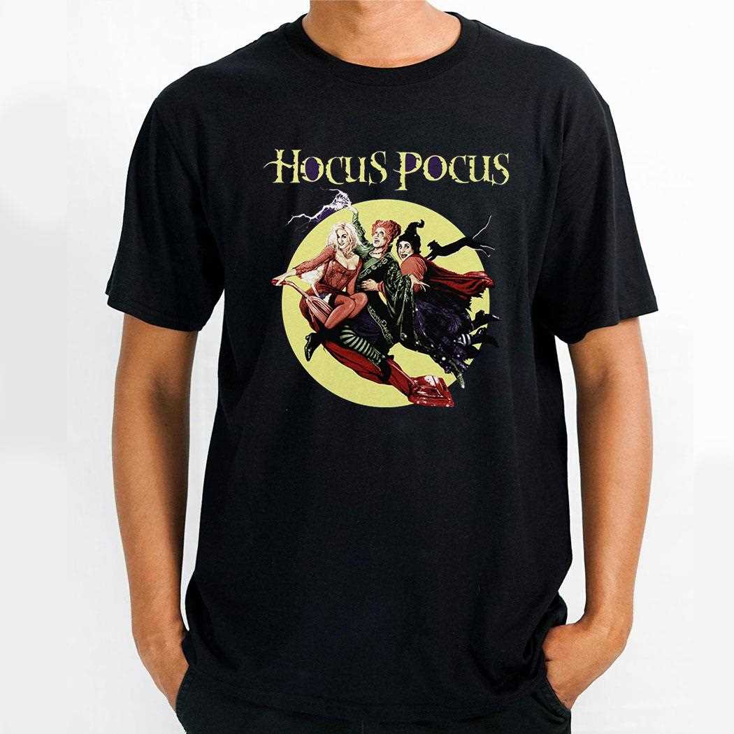 Hocus Pocus Witches Flying Shirt