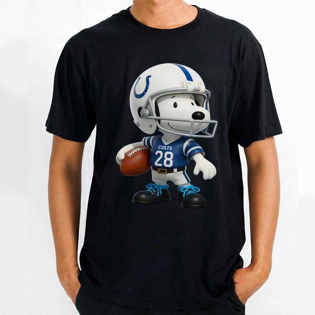 Indianapolis Colts Snoopy Football Sweatshirt