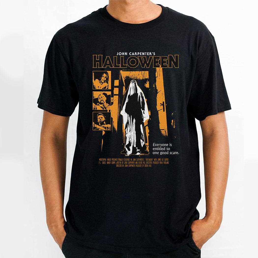 John Carpenter’s Halloween 1978 Minimalist Poster T-shirt