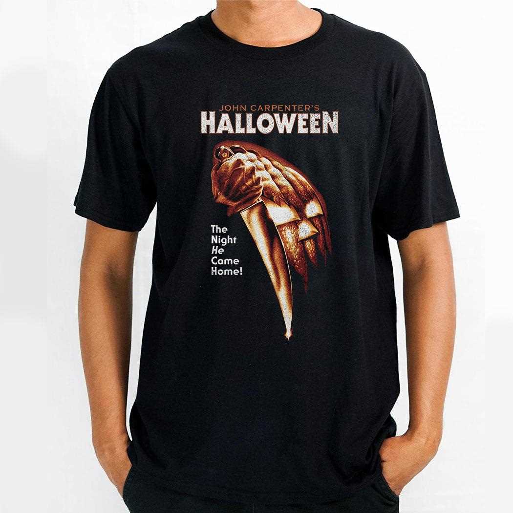 John Carpenter’s Halloween The Night He Came Home T-shirt