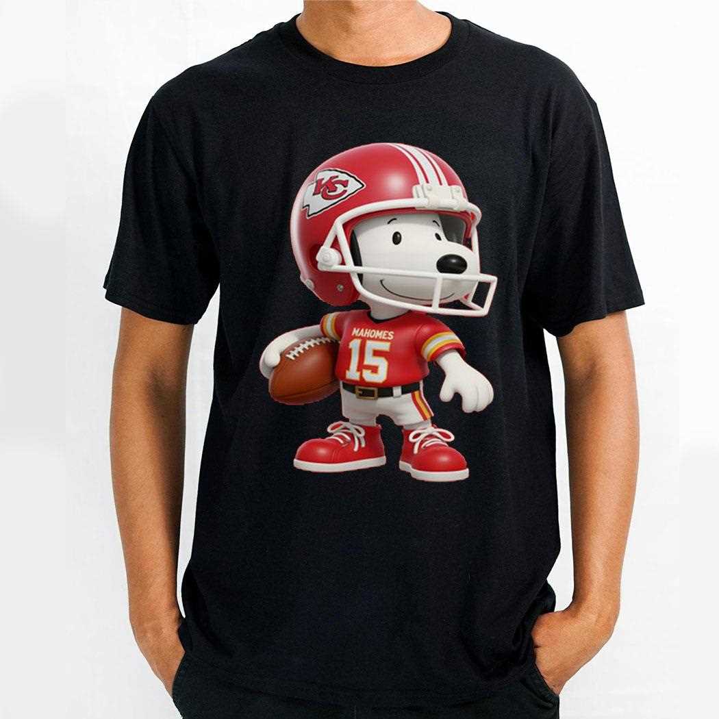 Kansas City Chiefs Snoopy Football Sweatshirt