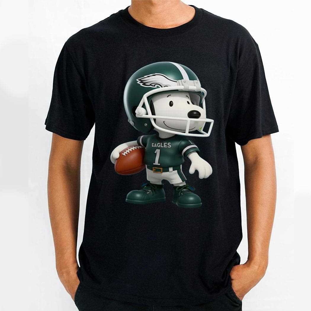 Philadelphia Eagles Snoopy Football Sweatshirt