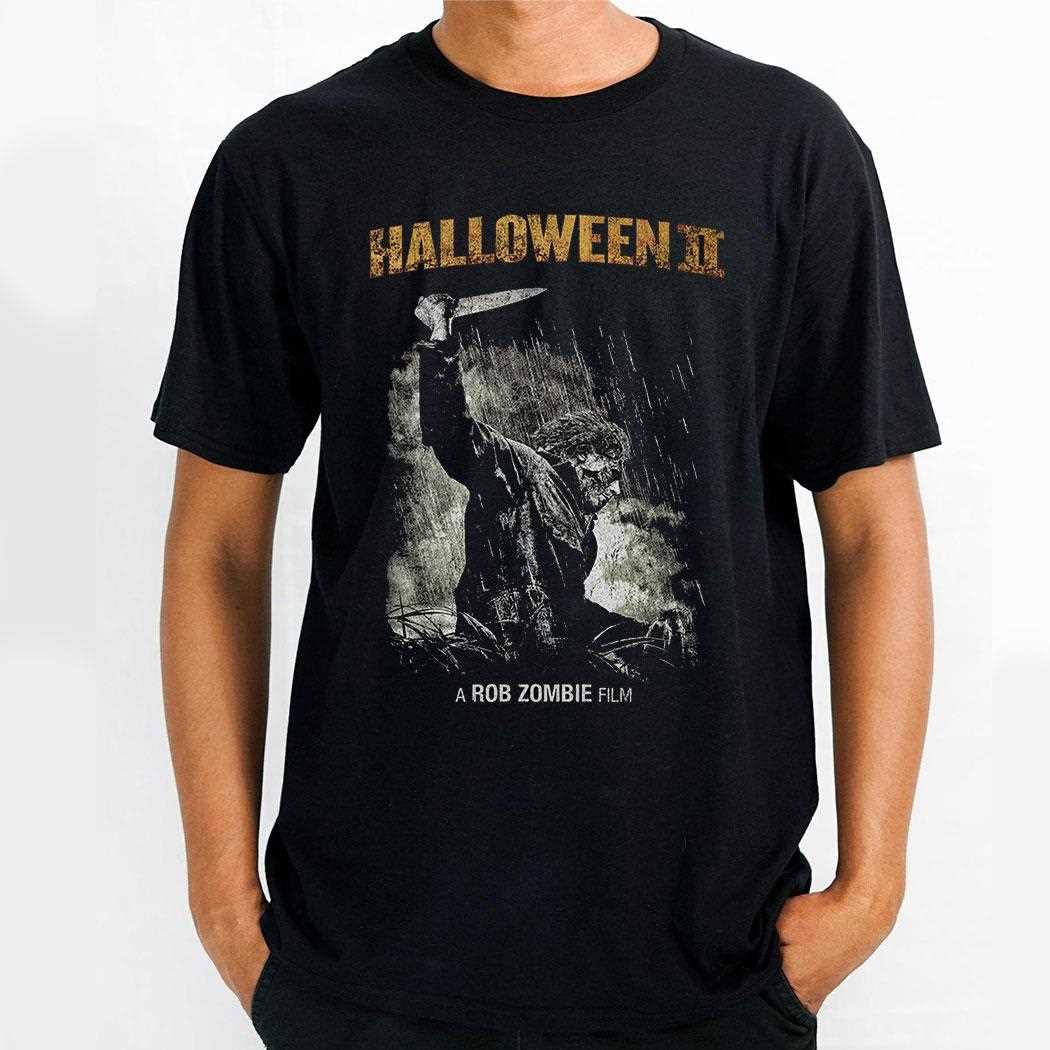 Rob Zombie’s Halloween Ii Michael Myers Raining Blade Shirt Rob Zombie’s Halloween Ii Michael Myers Raining Blade Shirt