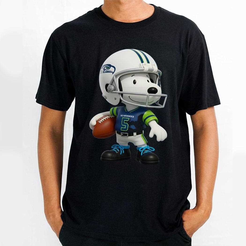 Seattle Seahawks Snoopy Football Sweatshirt Seattle Seahawks Snoopy Football Sweatshirt