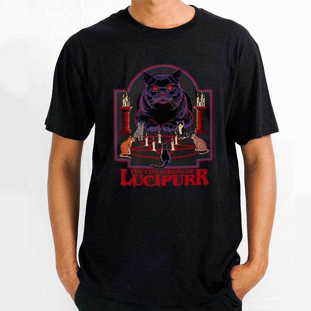 The Conjuring Of Lucipurr Shirt The Conjuring Of Lucipurr Shirt