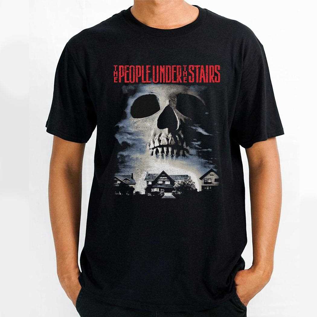 The People Under The Stairs Horrific Family And Haunted House Tee