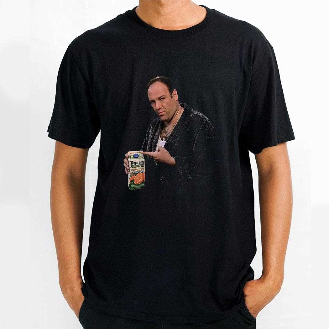 Tropicana Tony Soprano’s Juice T-shirt